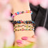 Candy Crush | Silver | Galaxy Glass Bead Bracelet